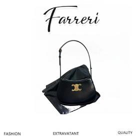 凯旋门 tilly黑金腋下包