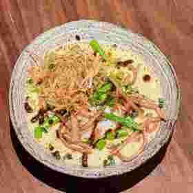 培根土豆泥温泉蛋