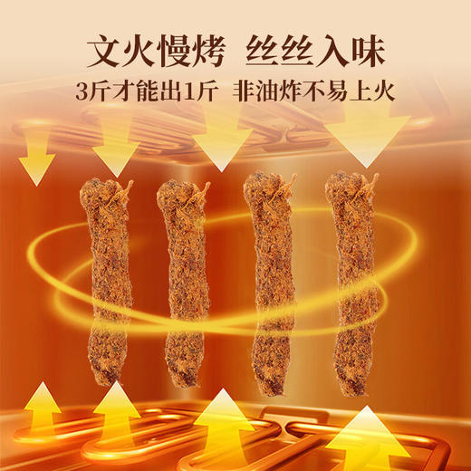太丰原切牛肉条100g五香味/香辣味 手撕牛肉干 商品图4