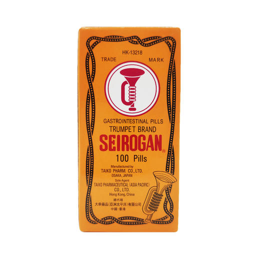【香港直邮】饮食消化不良腹泻 正品喇叭牌 正露丸(100's) 商品图1