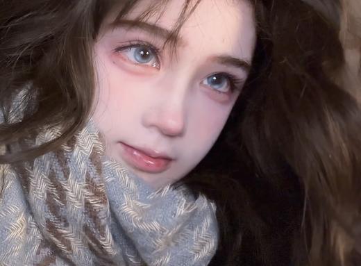 mixmixx半年抛 白桃气泡/零度气泡/苏打气泡/冰滴黑茶/荧光玛瑙 14.2mm 粉/蓝/棕/黑 商品图7