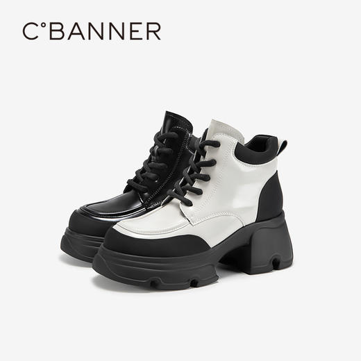 千百度 冬季 马丁靴 A24683333 商品图0