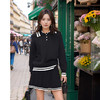 9/6奢姿大码女装2024秋季POLO领针织两件套胖妹妹时尚休闲百褶套装9843934049 商品缩略图3