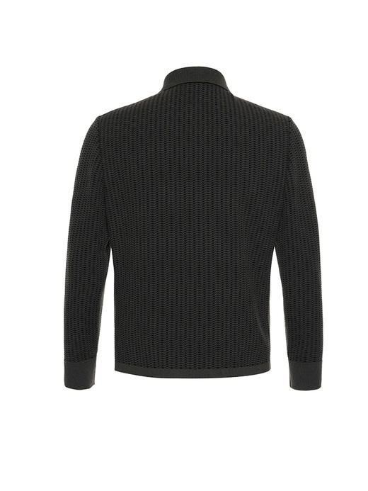 callisto乐行系列绿色羊毛混纺夹克 商品图1