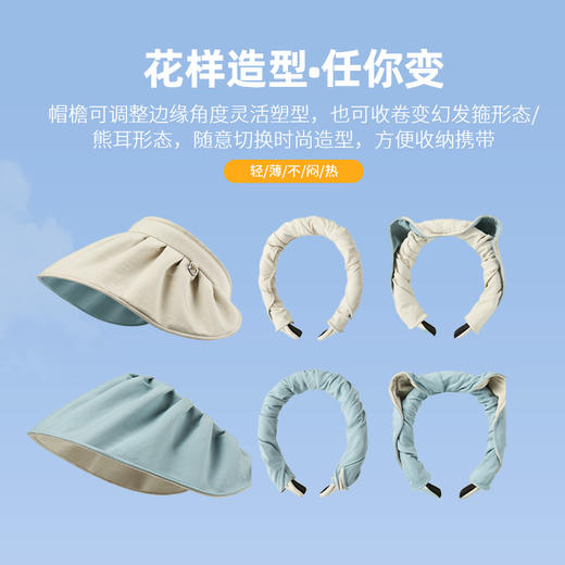 TARRAMARRA贝壳帽360°保护防晒帽子男女士都可佩戴的帽子TAA036 商品图3