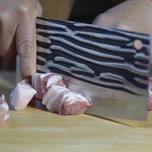 章丘菜刀手工锻打  厨房专用切肉切菜刀，切勿剁骨头 商品图0