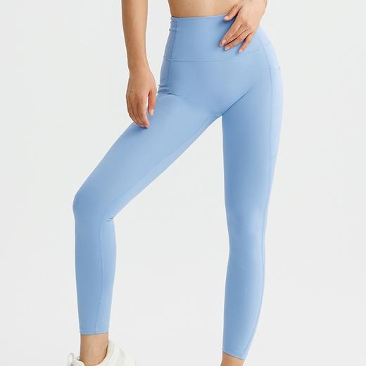 跃牌【周游世界系列】秋冬新品瑜伽服女莱卡高弹强塑形收腹瑜伽裤复合腰头健身裤 PT2337 商品图3