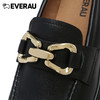 EVERAU复古经典楦型新品厚底乐福柔软牛皮乐福舒适好穿单鞋EA7032 商品缩略图5