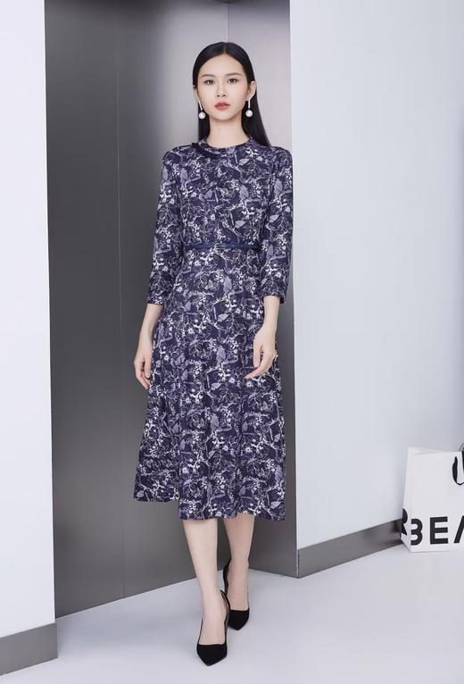 帝释青连衣裙HJ3S73 商品图0