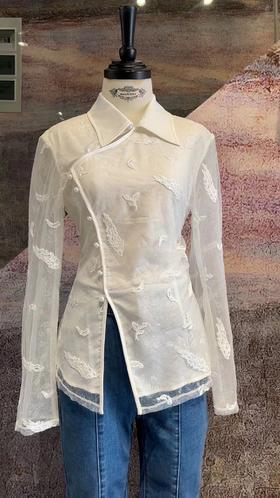 MAXRIENY 新中式盘扣衬衣 MF85TP763