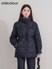 oldcolour欧珂冬季休闲时尚纯色长袖中羽绒服女P410903A1 商品缩略图0