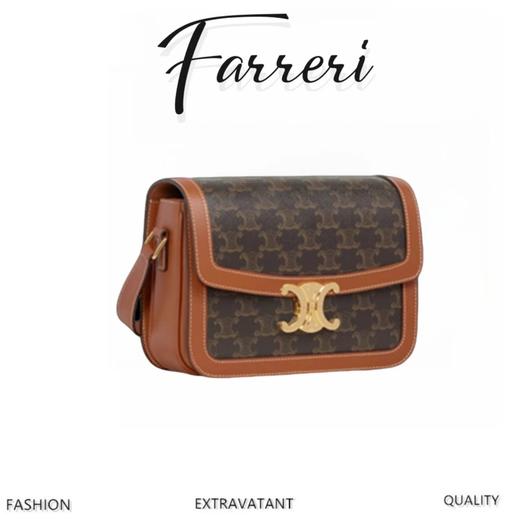 C家凯旋门老花腋下包单肩斜挎包 商品图0