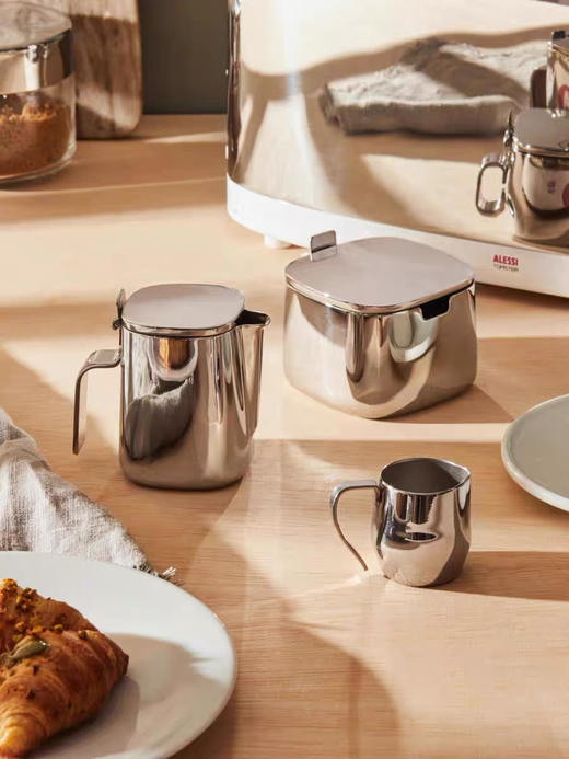 意大利ALESSI/A402茶壶小型不锈钢泡茶壶带滤网家用简约现代 商品图0