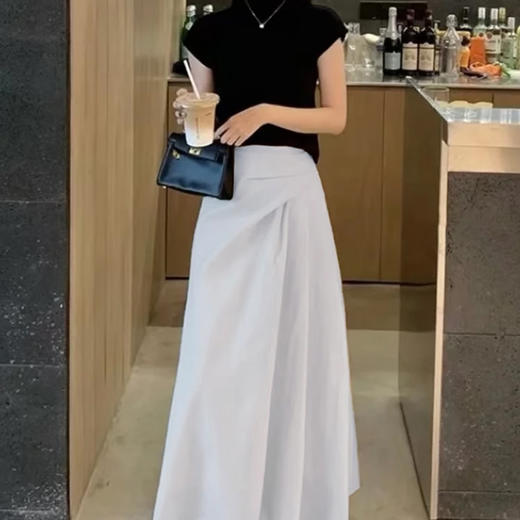 裁缝学苑AS331法式半身裙纸样女装新款高腰a字半裙伞裙长裙子样板 商品图1