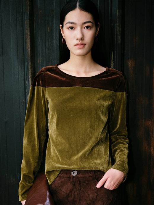 LIYIHAN 肌理感女2024秋季新款时尚小众气质休闲百搭上衣慵懒风 商品图2