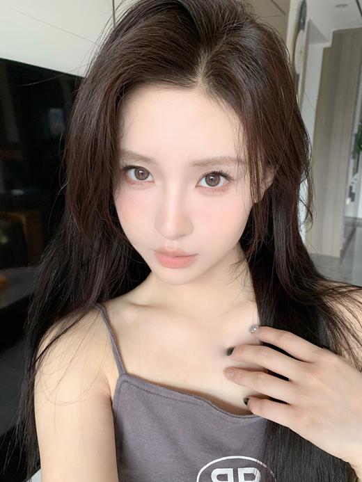 arouge 奶糖时光/珍奶噗噗 年抛美瞳 14.0含硅水凝胶  巧/灰 商品图1
