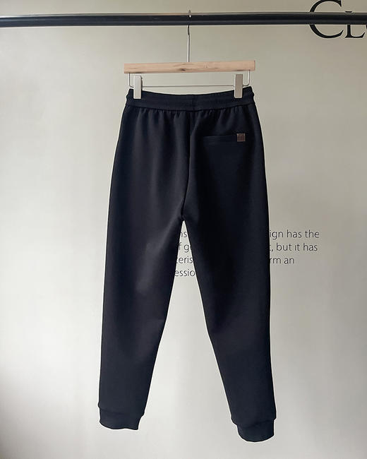 现货 THS 9.7-限时 loe家皮圈抽绳松紧腰运动裤 AJ1977 商品图9