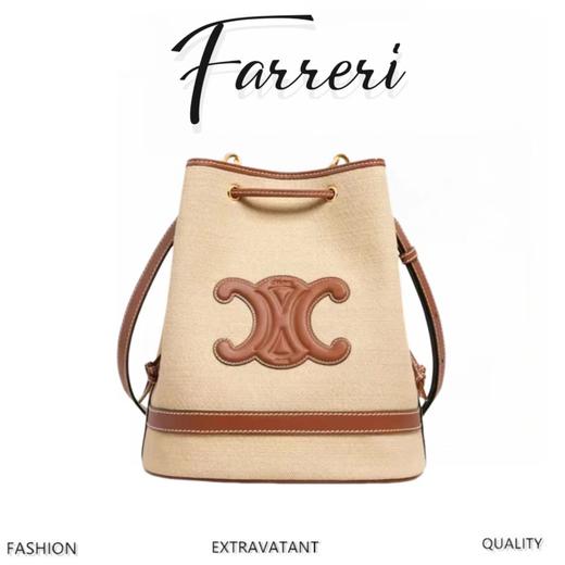 凯旋门 SEAU MARIN帆布水桶包，能装又时髦！平时穿什么风格都能hold住！ 商品图0