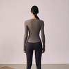 跃牌【周游世界系列】瑜伽服女圆领纽扣长袖透气高弹运动长袖 TP0770 商品缩略图4