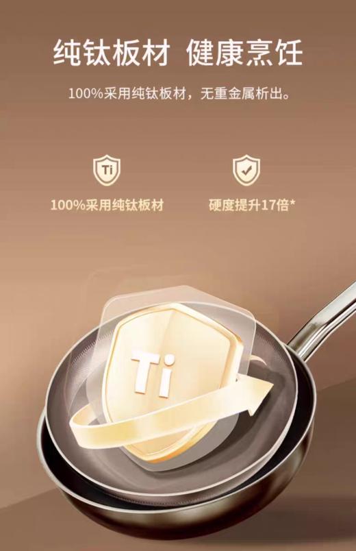 【6F】德国三头鹰纯钛无涂层不粘钛锅 商品图2