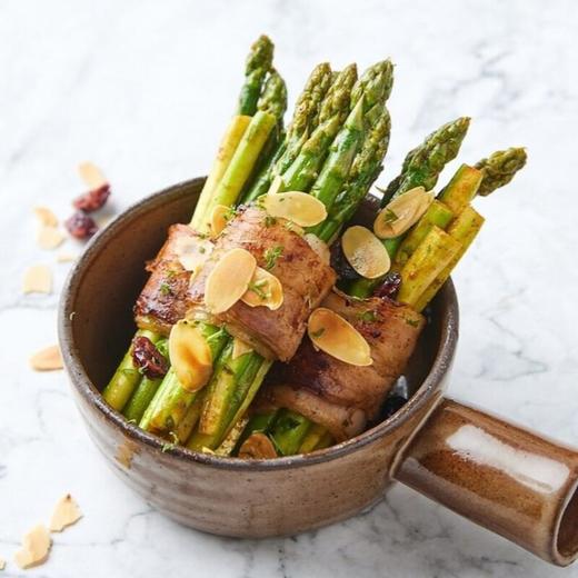 煎培根清脆芦笋卷 Bacon Wrapped Asparagus Bundles 商品图0