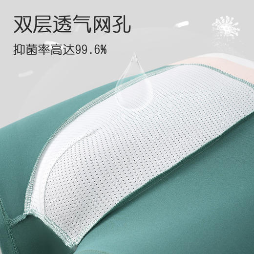 59元4条 | 撞色抑菌男士平角内裤 高弹透气 3D立体凸型囊袋 防夹臀不卷边男士内裤 商品图5