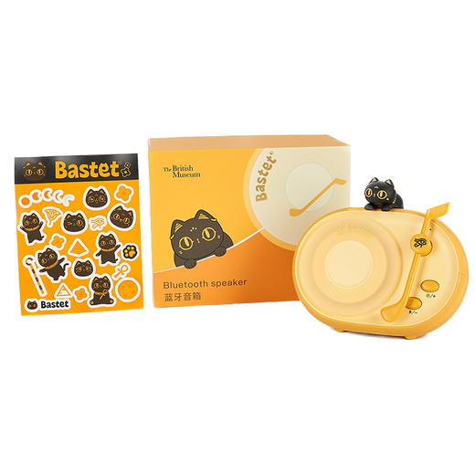 大英博物馆 盖亚·安德森猫和她的朋友们系列 萌猫氛围灯蓝牙音响 商品图4