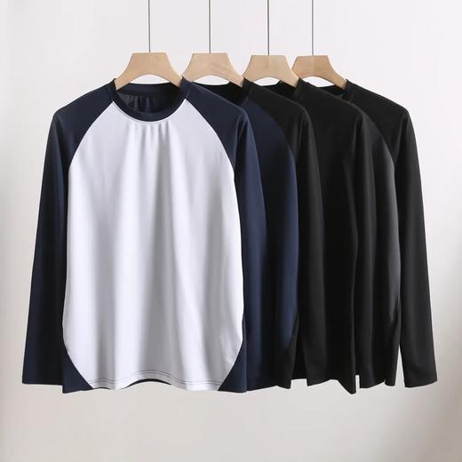 【fzwm-22245】轻量男士运动速干长袖T恤！！ 商品图2