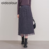 oldcolour欧珂冬季新款时尚纱裙高腰宽松休闲长裙女P430602A1 商品缩略图3