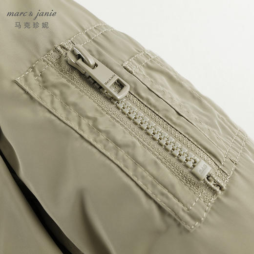 马克珍妮男童山系户外夹棉棒球服外套2024秋装新款241612 商品图4