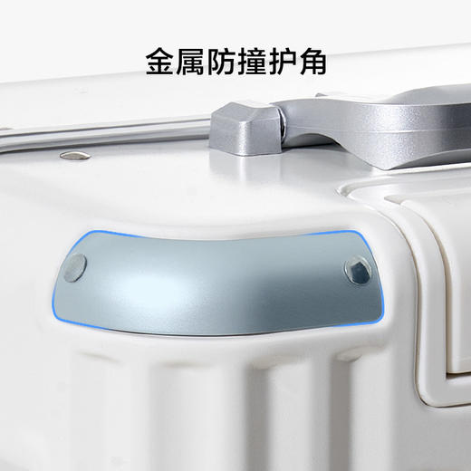 爱华仕(OIWAS) 铝框拉杆箱 磨砂防刮 四角金属防撞登机箱OCX6771-20 商品图7