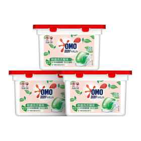 奥妙自然工坊洗衣凝珠樱花留香去污洗衣凝珠 白茶香400g*3盒