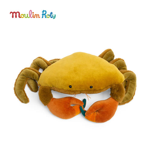 Moulin Roty 寰宇动物-海洋篇 玩偶合集（章鱼/海龟/鲨鱼/魔鬼鱼/海狮/螃蟹） 商品图9