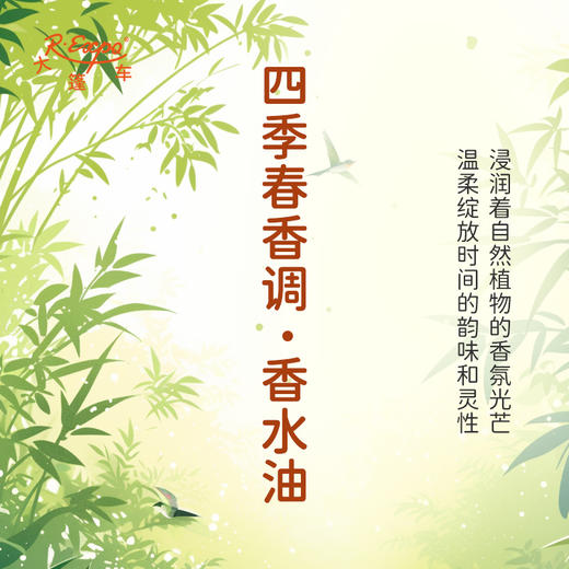 四季春香调香水油 植物精油香氛 适用护体香 护手油 润发丝 大篷车精油 商品图1