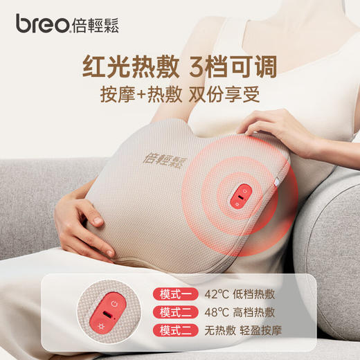 倍轻松头部按摩器iDreamX 一休精灵+倍轻松腰背部按摩仪【HSZQ20.0】 商品图4