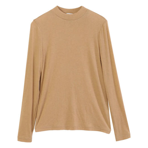 玳莎天丝羊毛基础打底衫女秋装新款内搭叠穿半高圆领针织衫  EC32304 商品图4