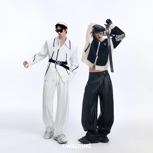 TIWILLTANG启世录椭圆符号点油腰带 商品图4