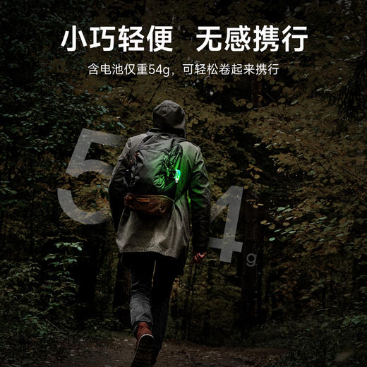 纳丽德 UT51C多彩手环夜跑360度环形发光警示指示灯 商品图9