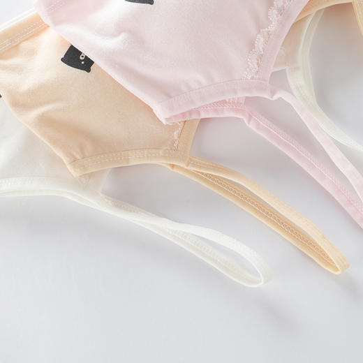 【超值29.9到手3件！】发育期儿童内衣 女学生女童初中生 纯棉少女高中生裹胸 小孩舒适胸罩-QQ 商品图3