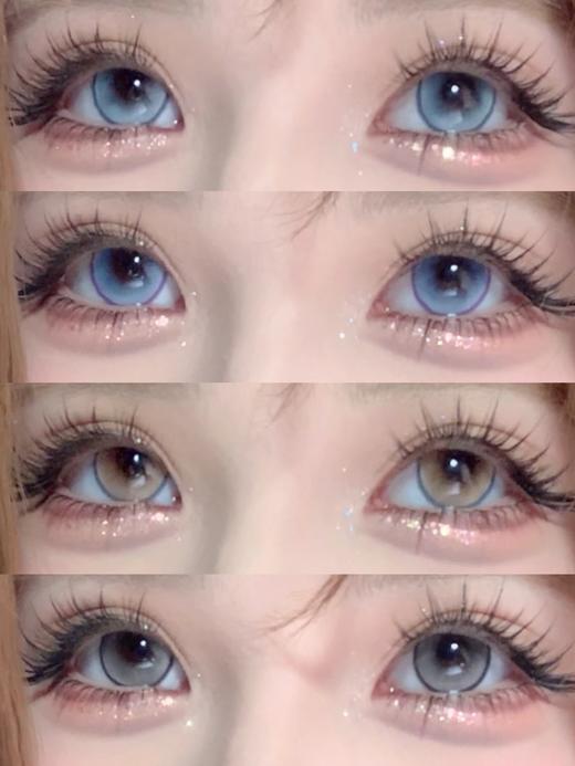 puff girl半年抛 芭比总统/麻瓜学院/芬达恋曲/黑桃皇后 14.5mm 紫/蓝/棕/灰 商品图1