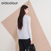 oldcolour欧珂新款时尚修身显瘦长袖毛织套头衫女P430505A1 商品缩略图4