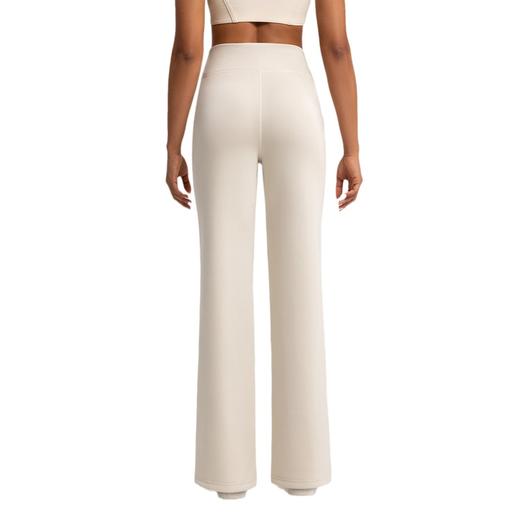 跃牌【倚窗听雨】系列 Athena砂洗空气层宽松直筒裤女CK060 商品图3