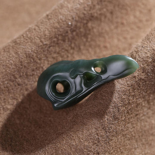 五德·和田青玉精品玉雕专场，文人秀雅啄玉，以美玉知己，怡然寄情【G】 商品图4