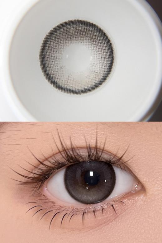 Curly Puppy半年抛美瞳 黑松露 14.2mm 商品图0