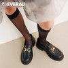 EVERAU复古经典楦型新品厚底乐福柔软牛皮乐福舒适好穿单鞋EA7032 商品缩略图6