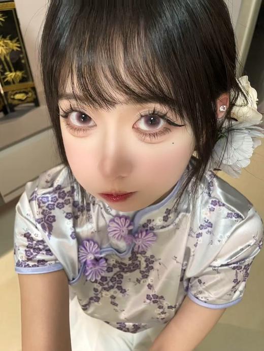 【月抛大直径】PFGIRLCON 月抛-玫瑰千金-14.5mm-【月抛 度数0-800度 含525/575】 商品图7