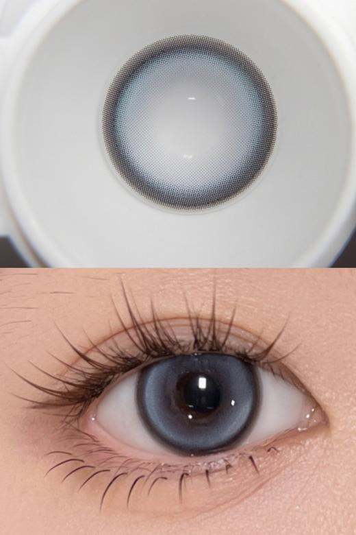 Curly Puppy半年抛美瞳 海蓝冰沙 14.5mm 商品图0