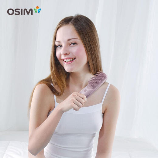 【925特惠】【家居】OSIM 傲胜 震动头部头皮按摩梳子 （紫色） 商品图3