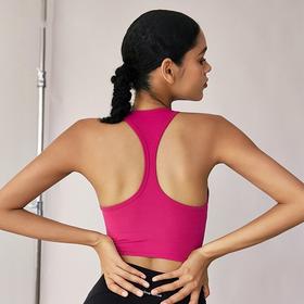 跃牌【周游世界系列】夏秋季新品晓星氨纶高强度运动内衣女减震防下垂一体瑜伽背心 BR1582