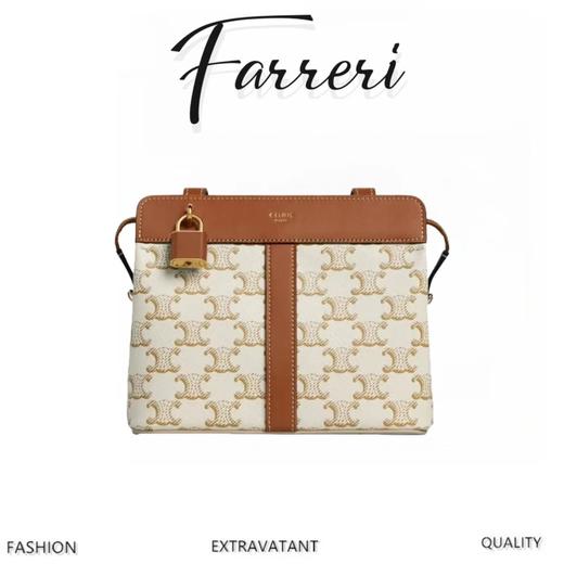 凯旋门 TEEN CABAS DE FRANCE 标志印花手袋 单肩包 斜挎包 商品图0